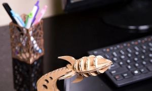 激光切割拼装图纸丨火箭2