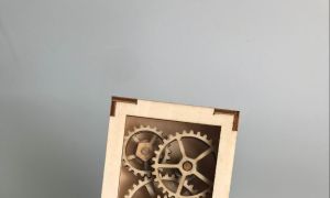 激光切割设计图丨互锁齿轮盒子