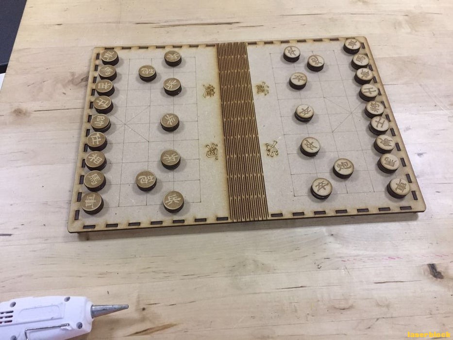 中国象棋激光切割设计图
