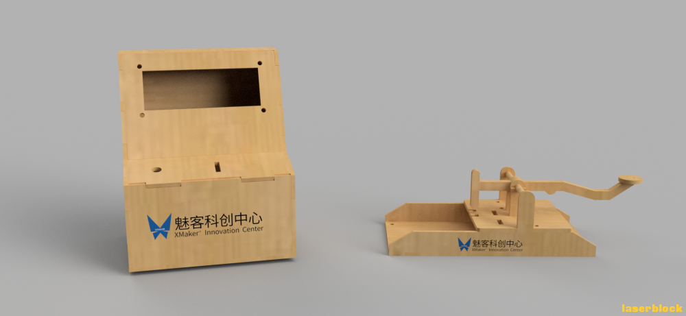 莫尔斯电报机渲染图2