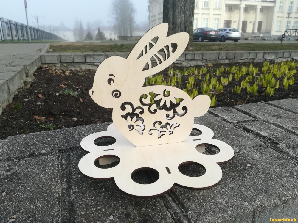复活节兔子蛋架