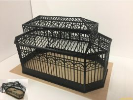激光切割设计图丨迷你温室