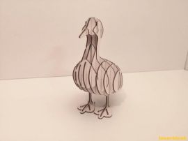 木鸭 DIY 切片 3D 拼图