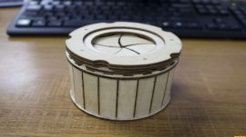 激光切割设计图 |瓣膜收纳盒