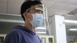 激光切割面罩，隔离病毒不隔离视线